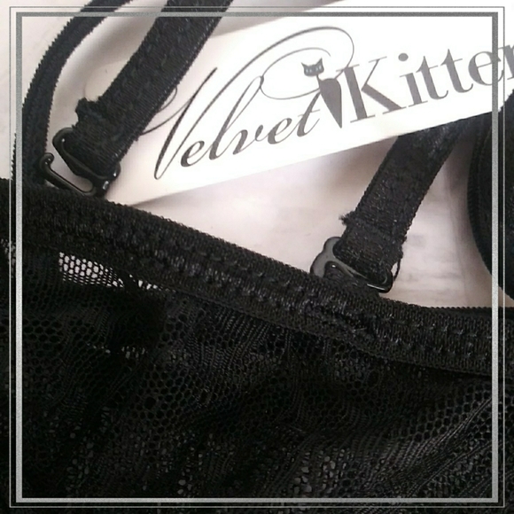 MEDIUM Velvet Kitten sexy teddy - Picture 7 of 13